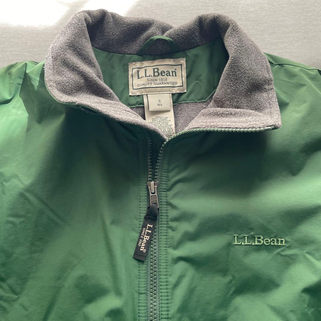 L.L.Bean 緑色 ジャンパー Sサイズ