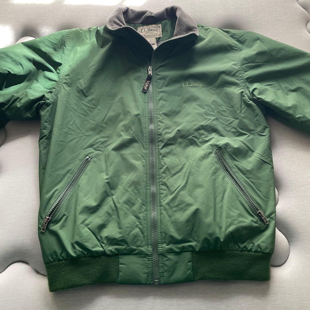 L.L.Bean 緑色 ジャンパー Sサイズ