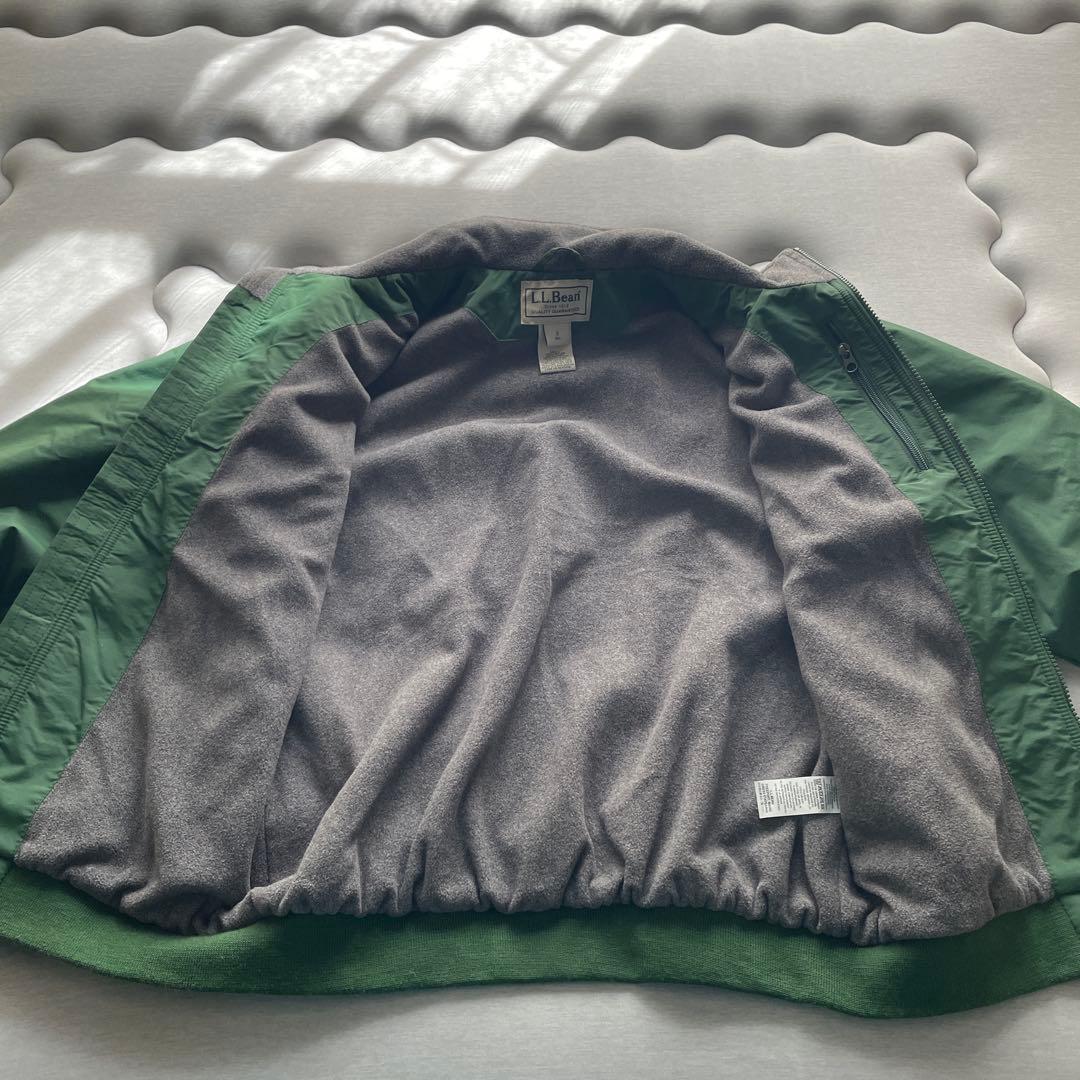 L.L.Bean 緑色 ジャンパー Sサイズ