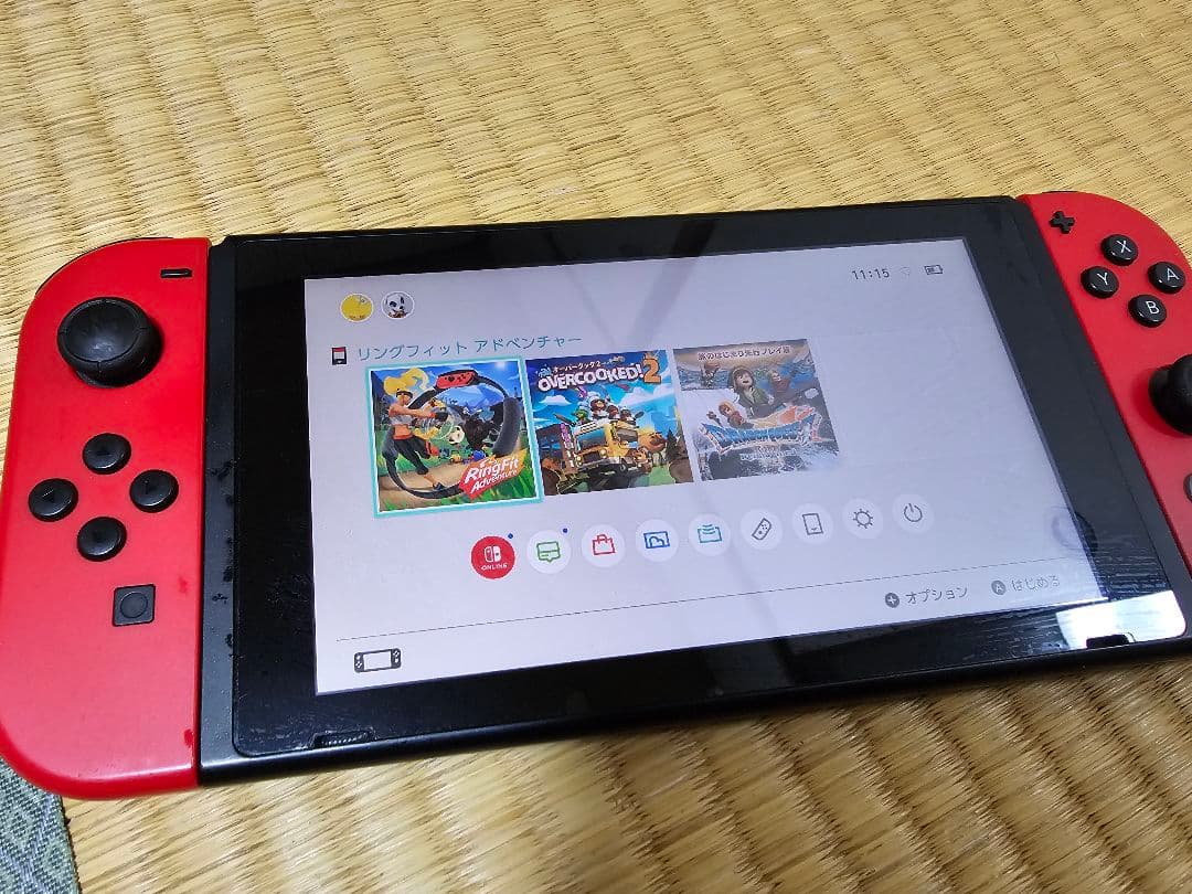 Nintendo Switch 本体 赤色 ジョイコン付き
