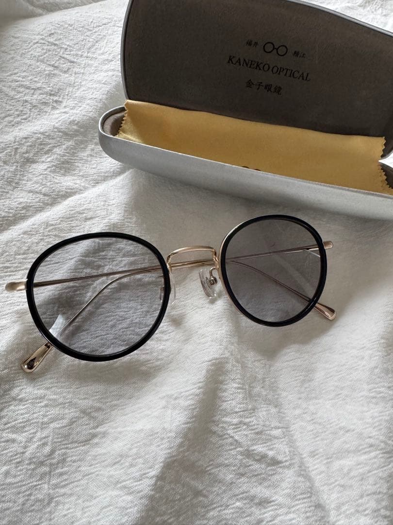 金子眼鏡　KANEKO OPTICAL 鯖江 サングラス　チタン