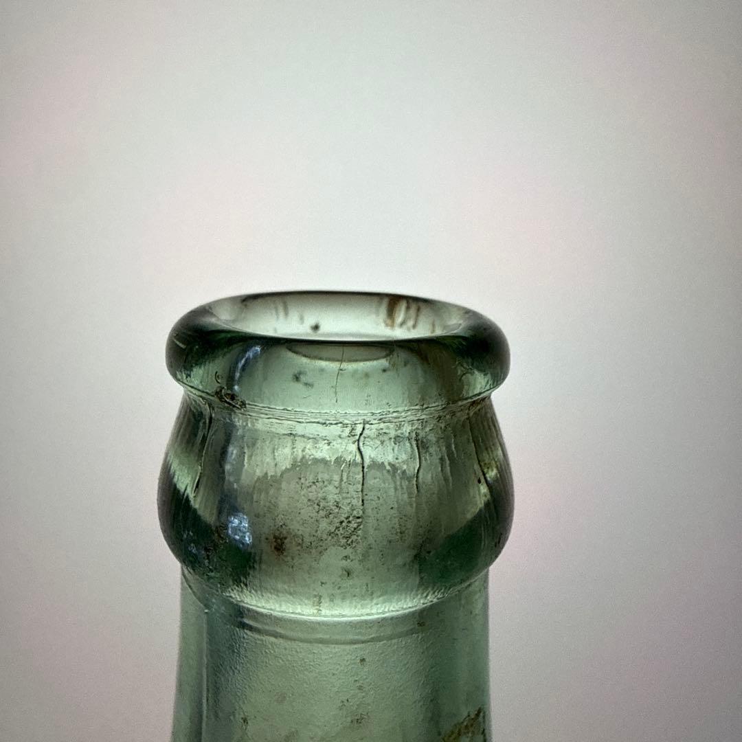 E3 1920年代　コカコーラ コンツァーボトル グリーン 瓶