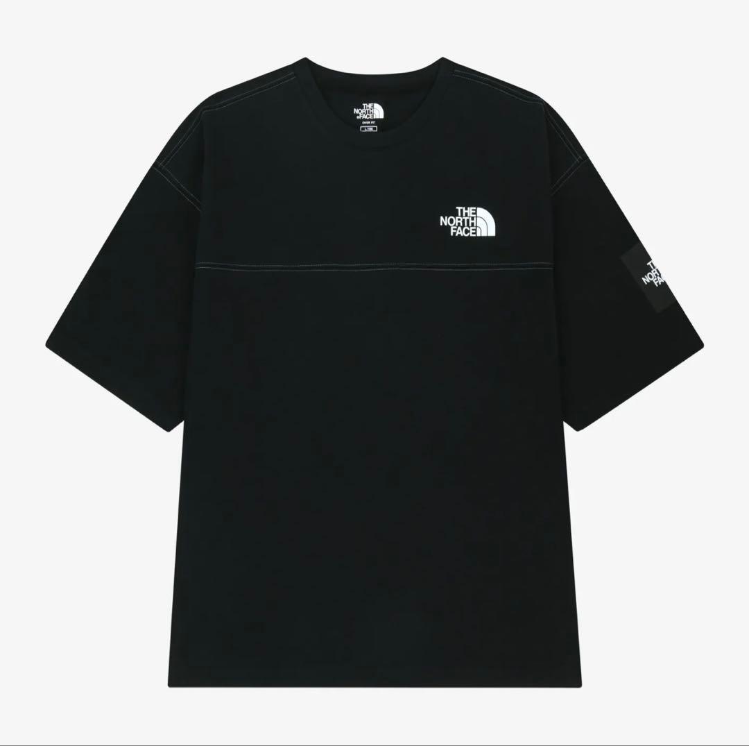 最終値下げ！韓国限定ノースフェイス　ワンポイントロゴ ステッチTシャツ
