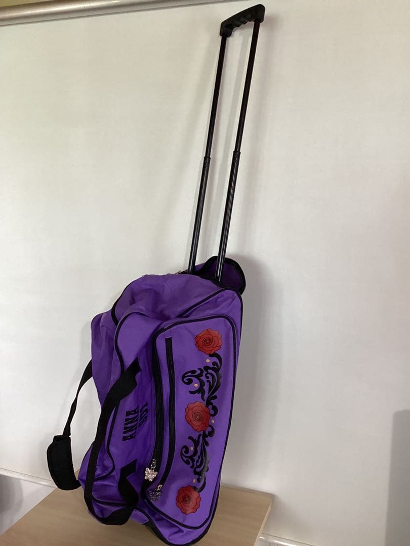 S4 ANNA SUI　ボストンキャリーバッグ　アナスイ　旅行バッグ