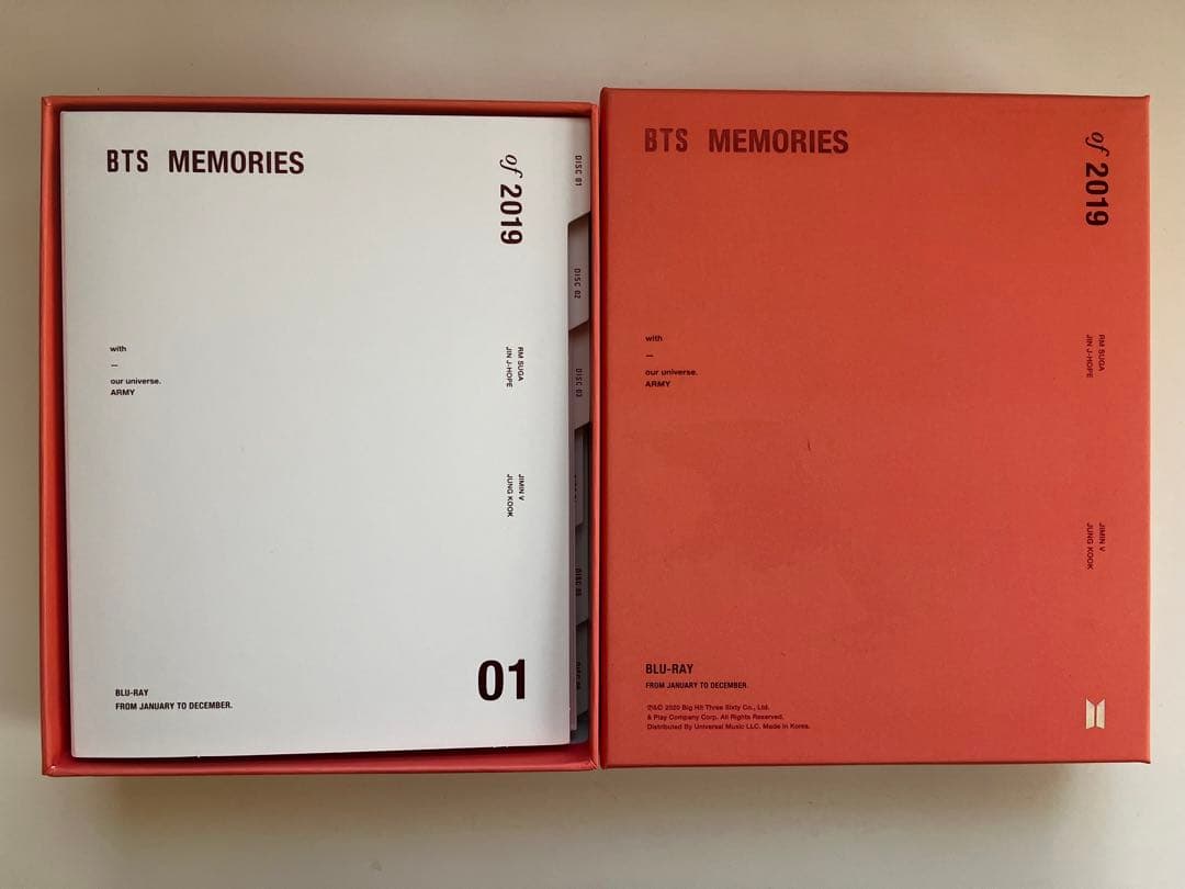 BTS MEMORIES OF 2019 Blu-ray 日本語字幕付