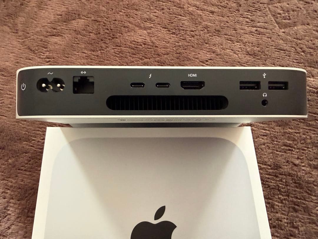 Apple Mac mini m1 メモリ8GB ストレージ256gb