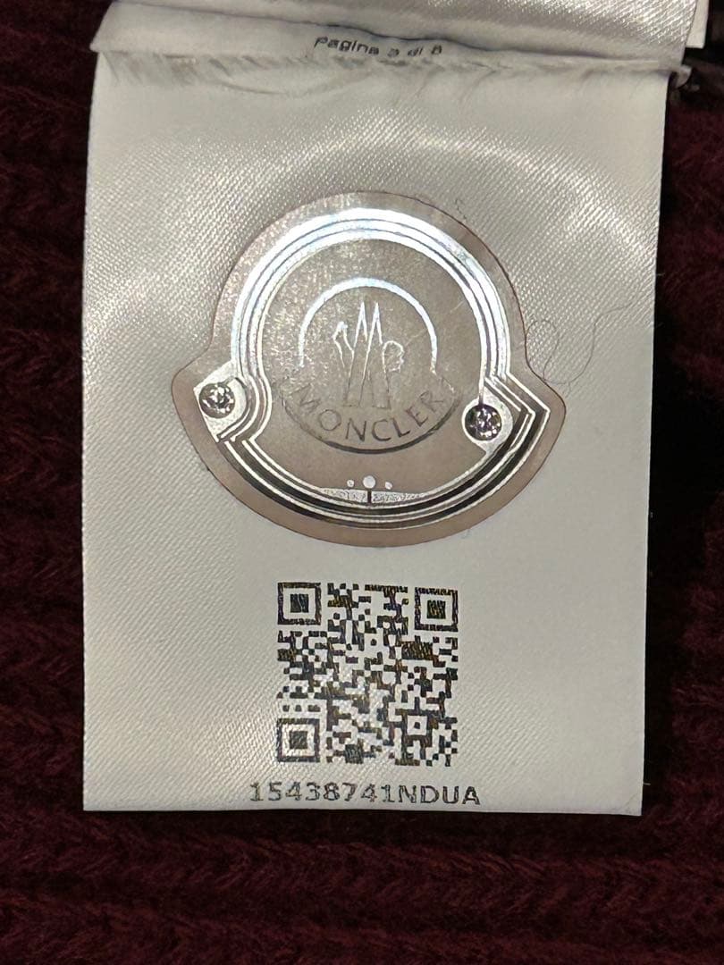 モンクレール　Moncler レディース　ダブルジップ ニット