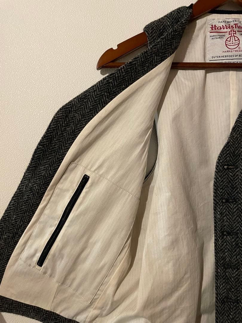 Beams Plus ハリスツイード　ベスト