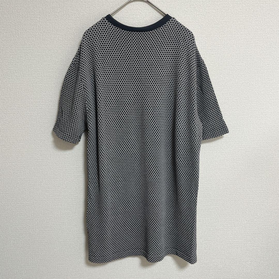 ジョルジオアルマーニ 総柄Tシャツ 半袖 Vネック 50