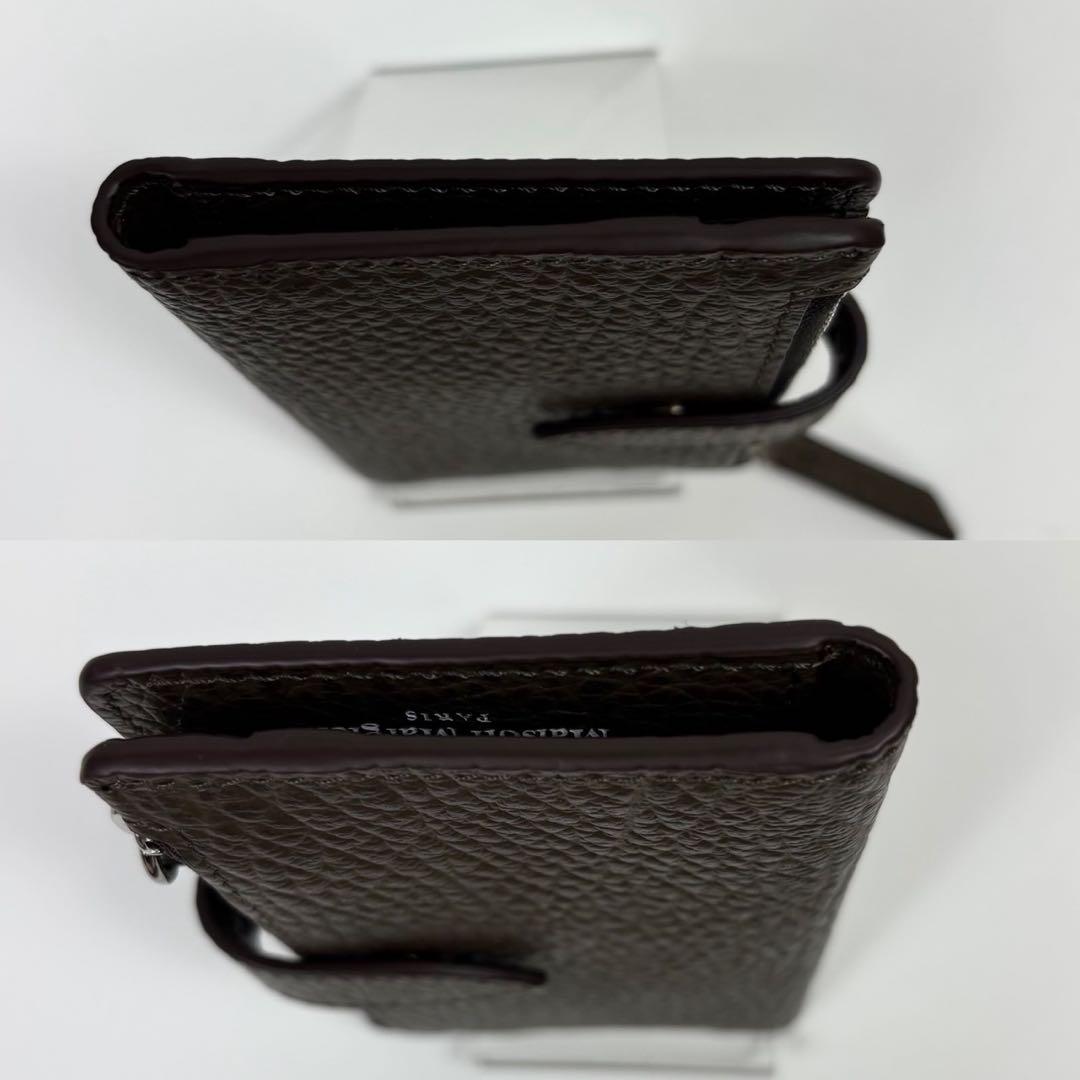 専用マルジェラ　カードホルダー 4ステッチ　財布　カード付属　カーキ