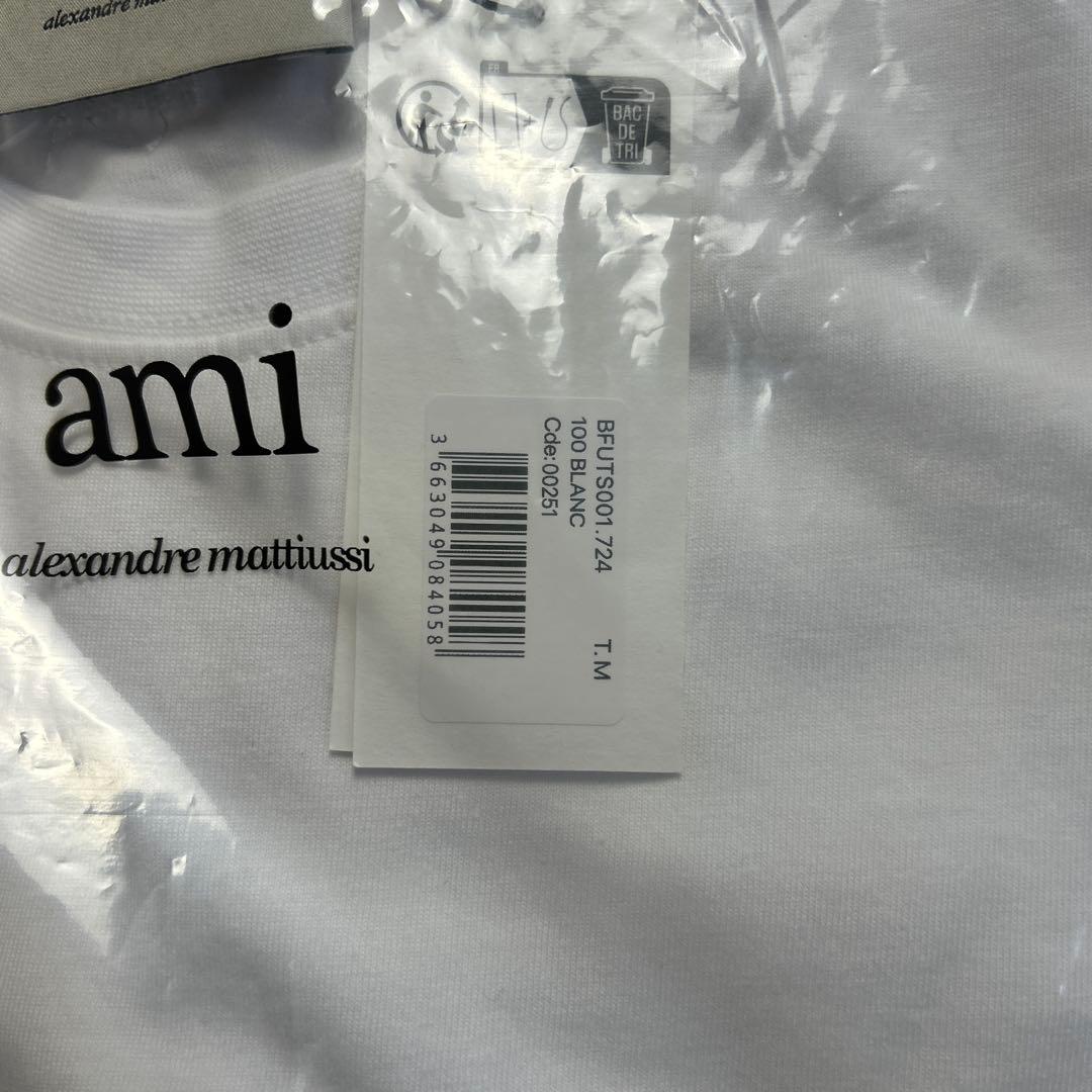 アミパリスTシャツ白サイズM新品未使用タグ付き