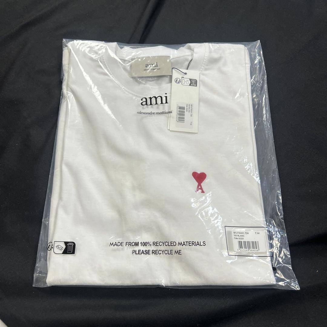 アミパリスTシャツ白サイズM新品未使用タグ付き