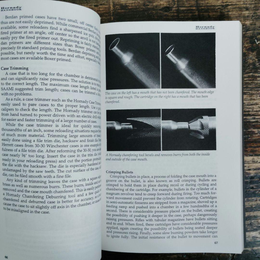 【洋書】HORNADY カートリッジ・リローディング・ハンドブック 銃弾