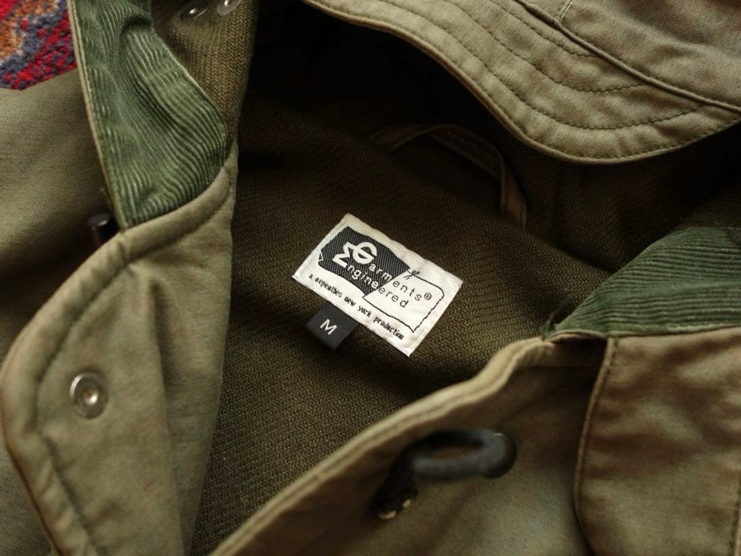 ENGINEERED GARMENTS ダッフルコート M カーキ ミリタリー