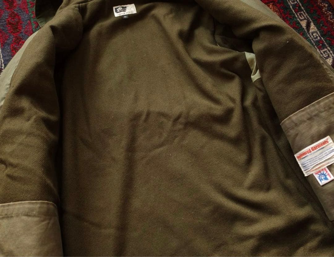 ENGINEERED GARMENTS ダッフルコート M カーキ ミリタリー
