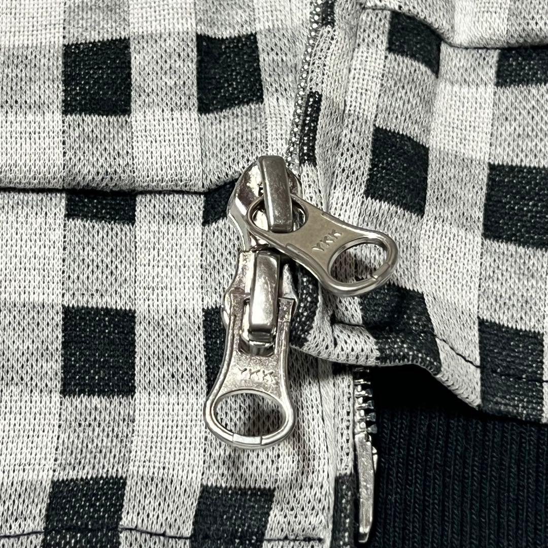 Fredperry スウェットハリントンジャケット L ギンガムチェック