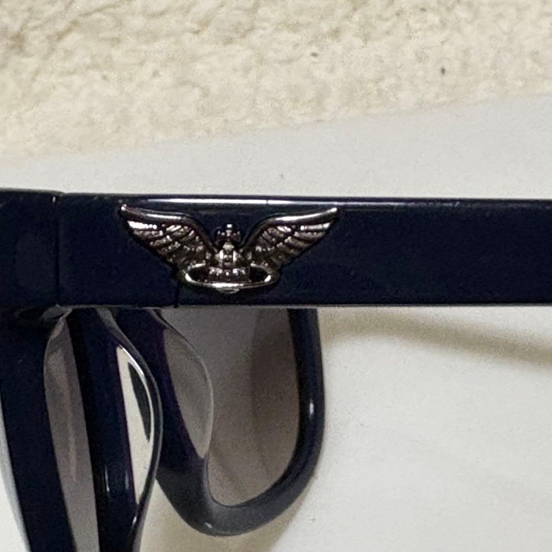 美品 Vivienne Westwood サングラス ネイビー オーヴ オーブ