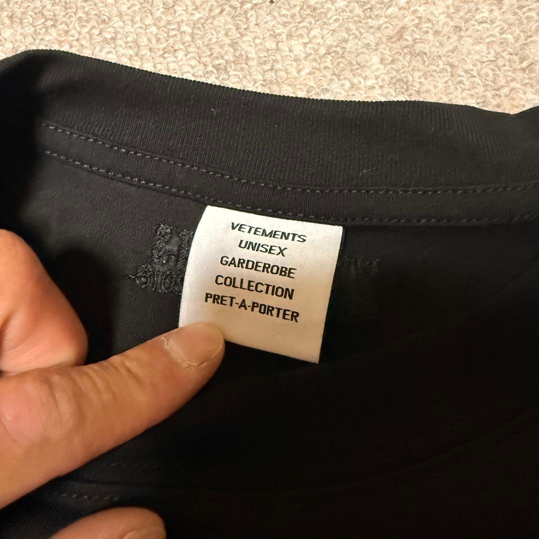 Vetements ベースボールロゴ