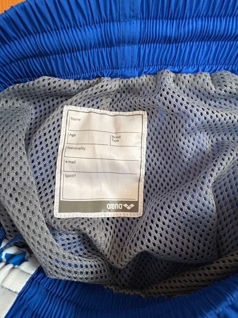 arenaアリーナ青いジャージ上下セット サイズＬ　美品