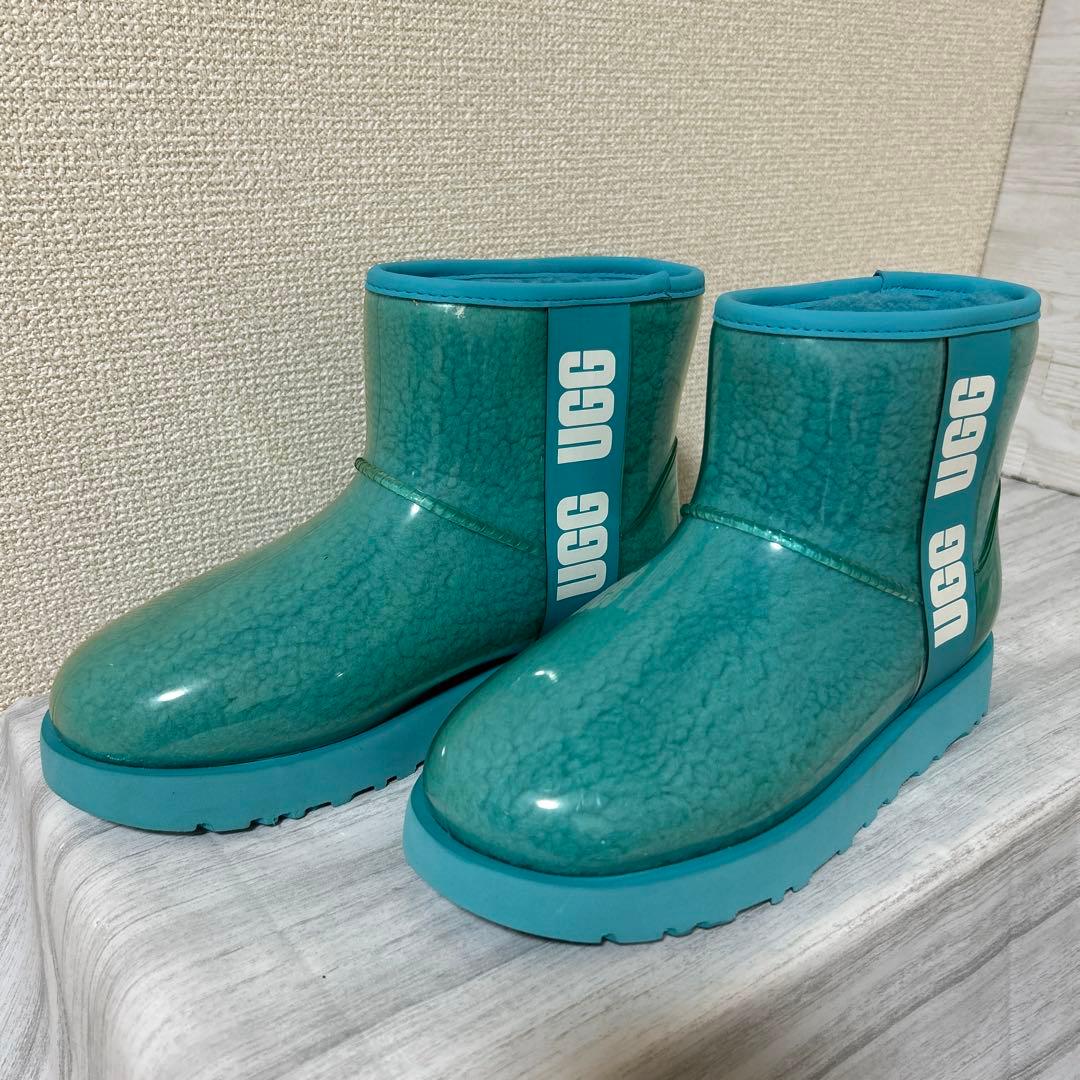 美品★UGG Classic Clear Mini★アグ/ムートン/23/レイン