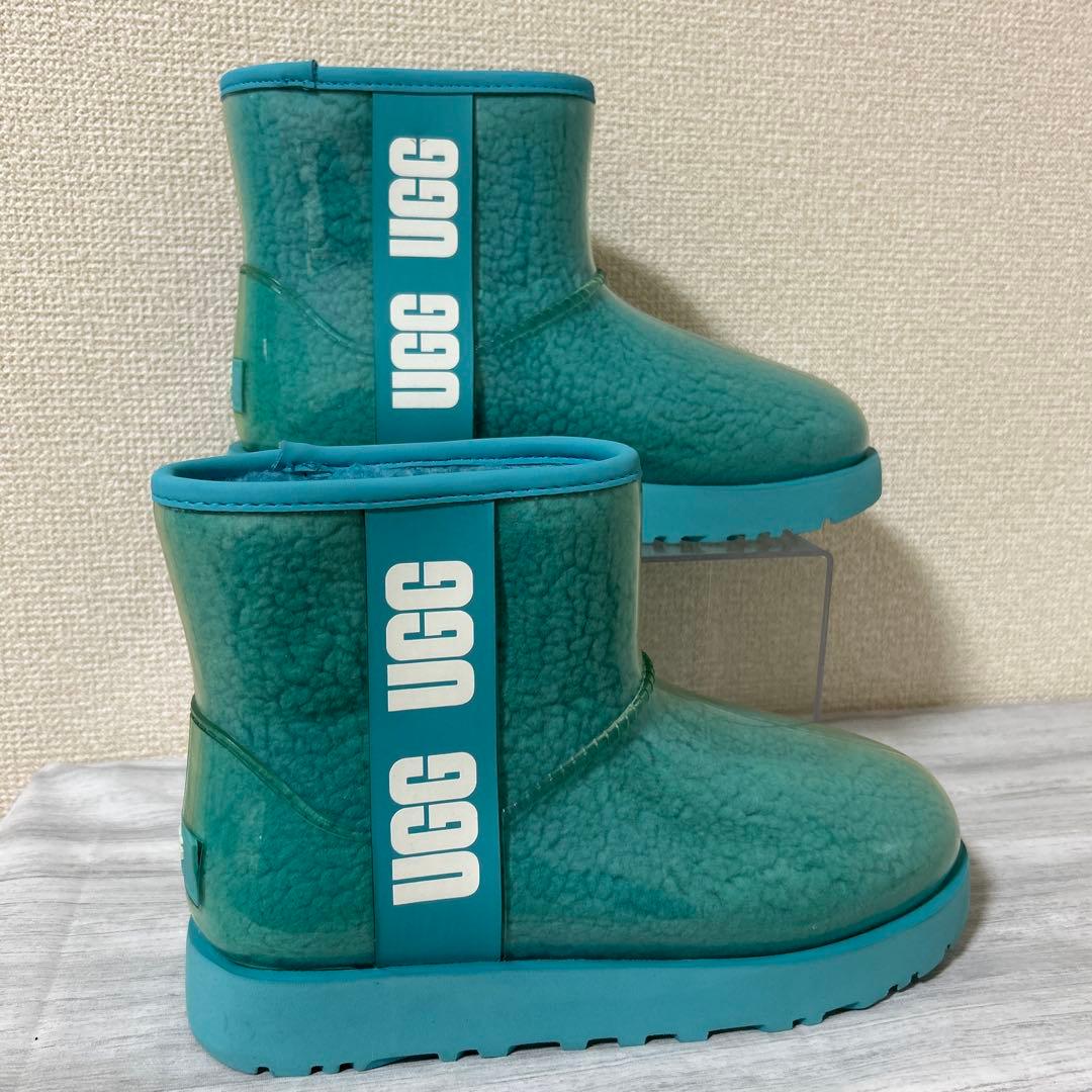 美品★UGG Classic Clear Mini★アグ/ムートン/23/レイン