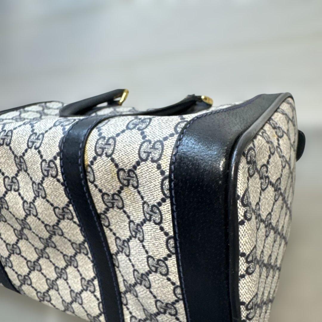 美品　GUCCI グッチ　ミニボストン　バッグ　ヴィンテージ