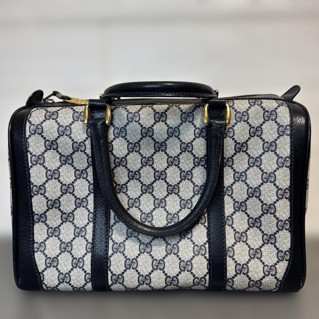 美品　GUCCI グッチ　ミニボストン　バッグ　ヴィンテージ