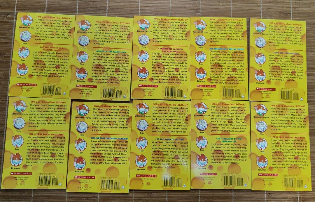 Geronimo Stilton 10冊セット