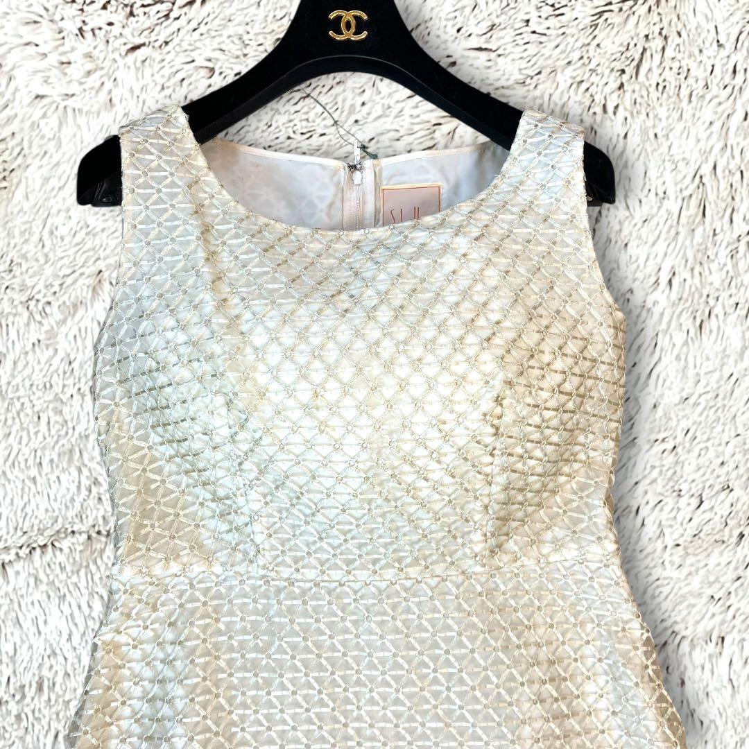 新品◆Sybille/シビラ◆ノースリーブ ボートネック ワンピース　614E
