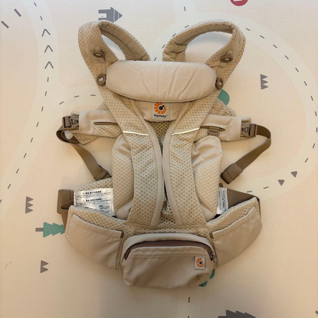 美品★ エルゴベビー 抱っこひも OMNI Breeze ナチュラルベージュ