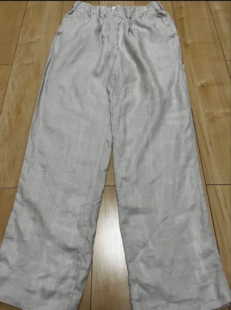Cornier HIGH DENSITY LINEN PANTS ドメブラ　S