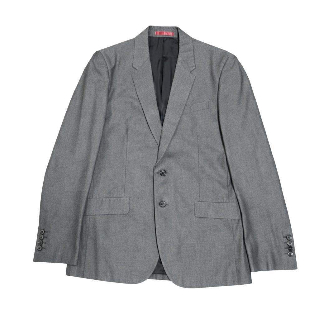 PS Paul Smith テーラードジャケット M 裏地ドット グレー