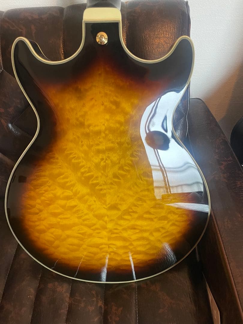 【引取限定/西新宿】Ibanez AM93PM セミアコ 美杢目 エレキギター
