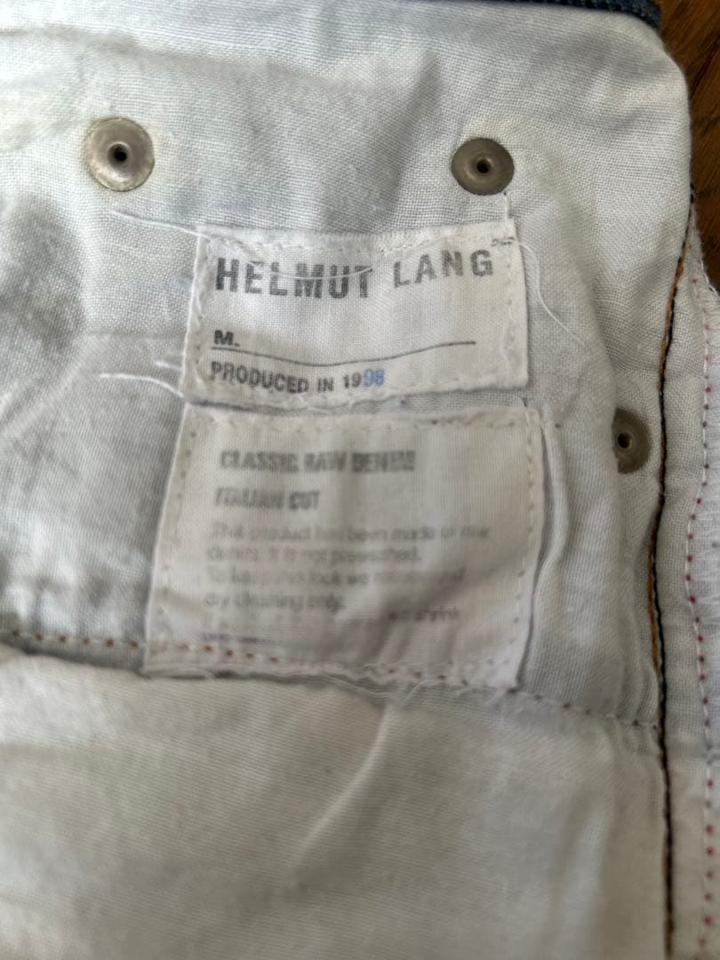 HELMUT LANG ヘルムートラング　本人期　1998 ジーンズ　サイズ26