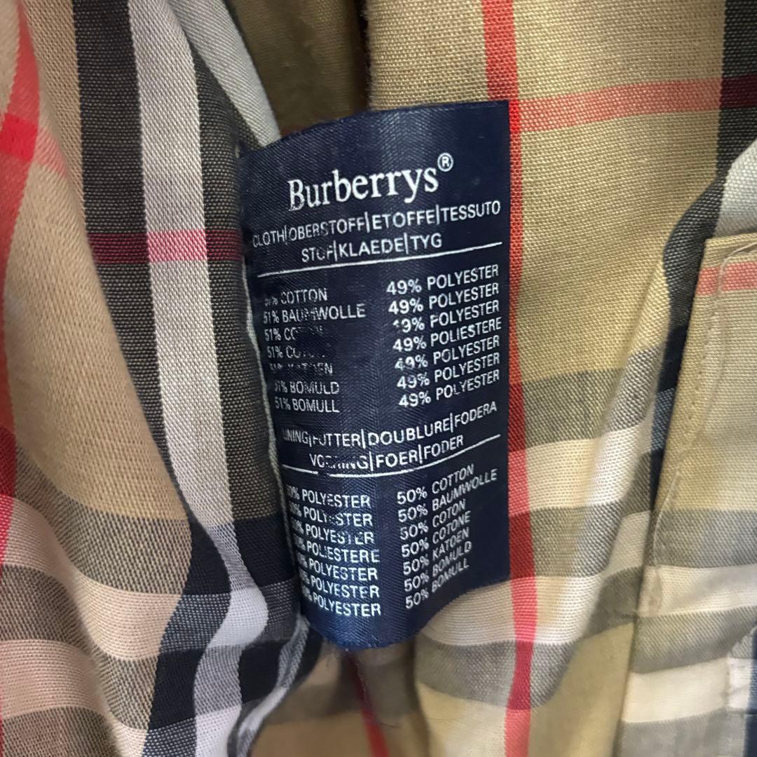 Burberrys バーバリー オリーブ ダブル イギリス製 トレンチコート