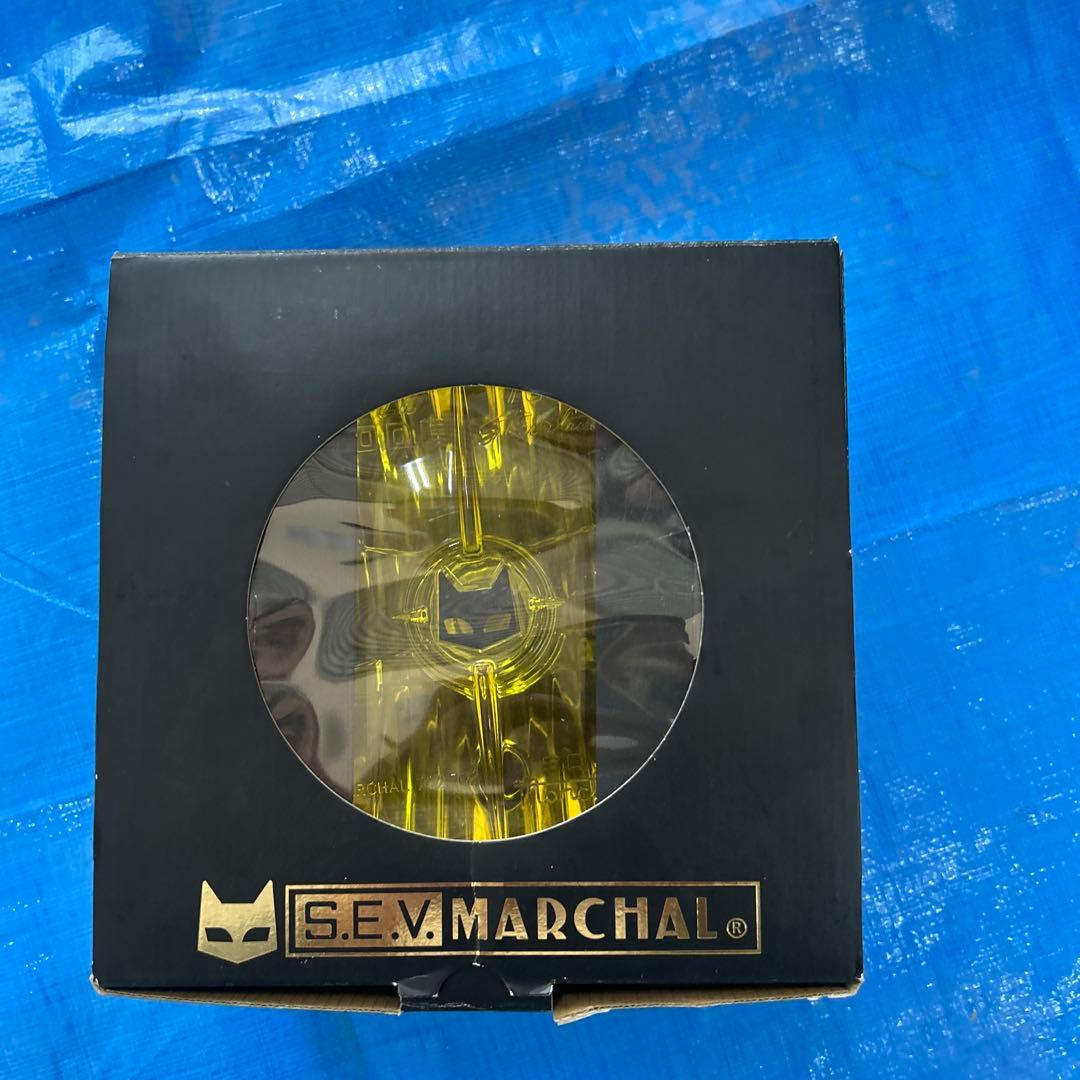 MARCHAL 72270 イエロー ラウンドヘッドライト　Taka