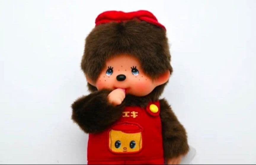 【最安値】フエキ×モンチッチ ぬいぐるみS 新品 希少