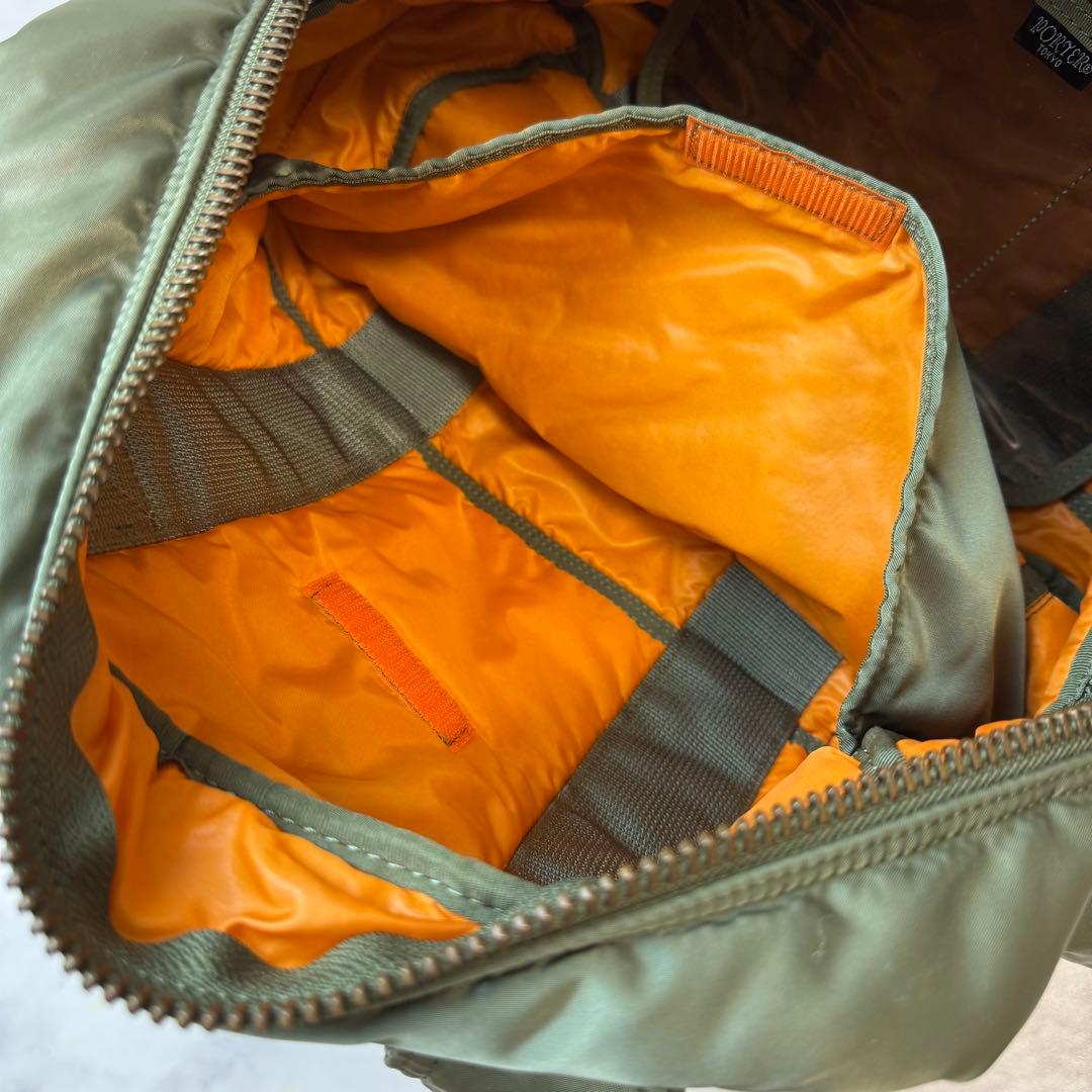 【廃盤・極美品】 PORTER ボストンバッグ セージグリーン Lサイズ