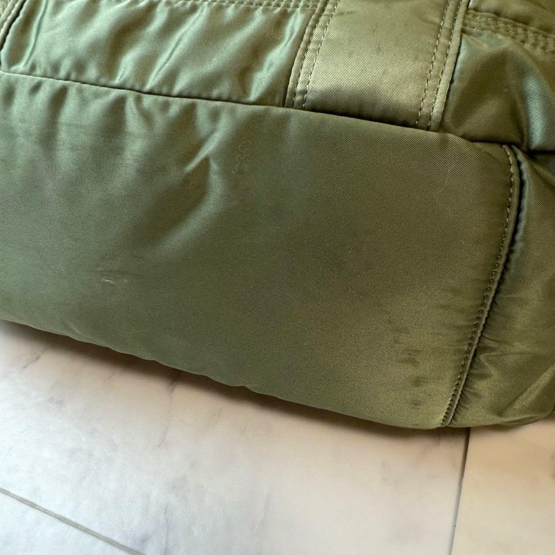 【廃盤・極美品】 PORTER ボストンバッグ セージグリーン Lサイズ