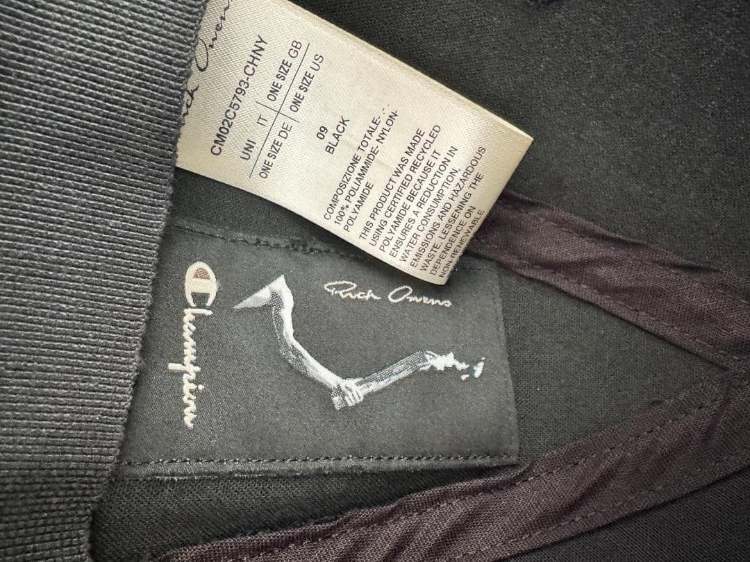 【名作コラボ】Rick Owens × Champion ペンタグラム キャップ