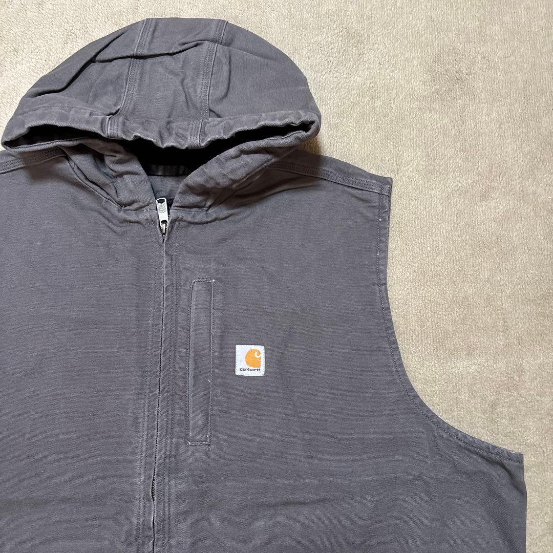 Carhartt Duck Vest ダック ベスト カーハート グレー 3XL