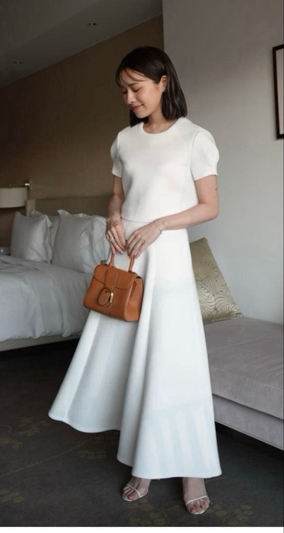 スカート Double Knit Spiral Skirt