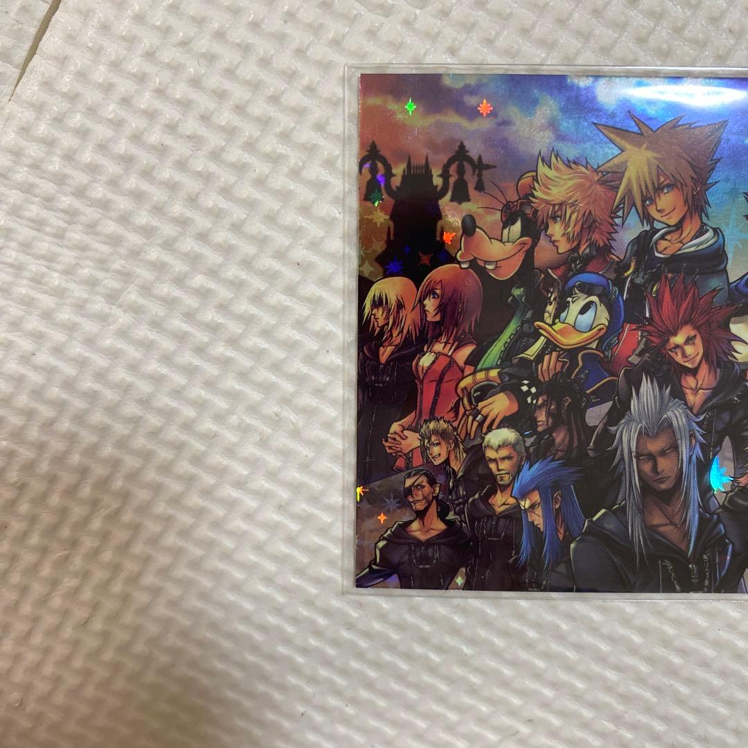 キングダムハーツアートミュージアムサイン入り箔押しカード