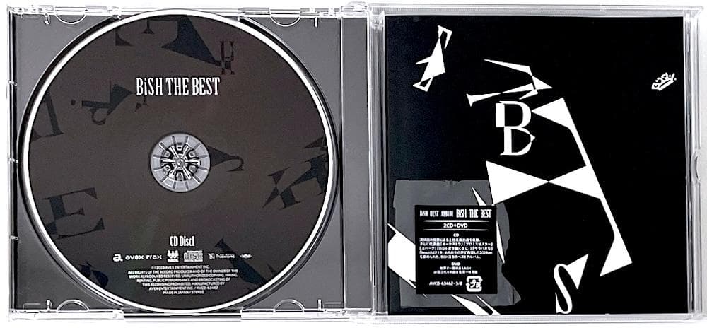 廃盤 帯付き BiSH THE BEST DVD盤【2CD+DVD】