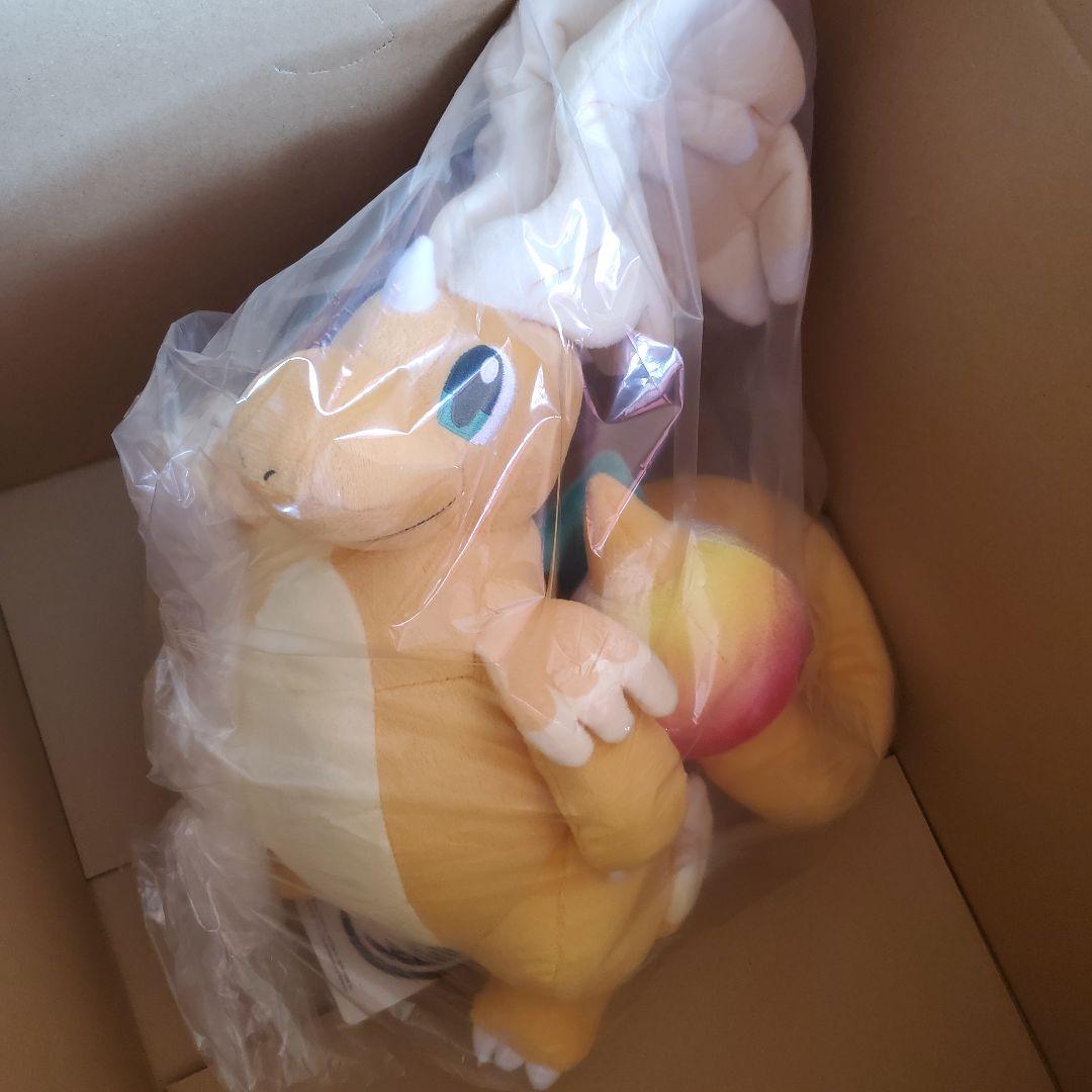 新品未使用　ポケモンセンターオリジナル ぬいぐるみ メガカイリュー