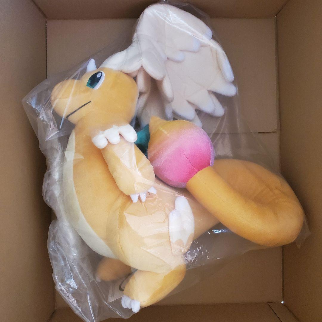 新品未使用　ポケモンセンターオリジナル ぬいぐるみ メガカイリュー