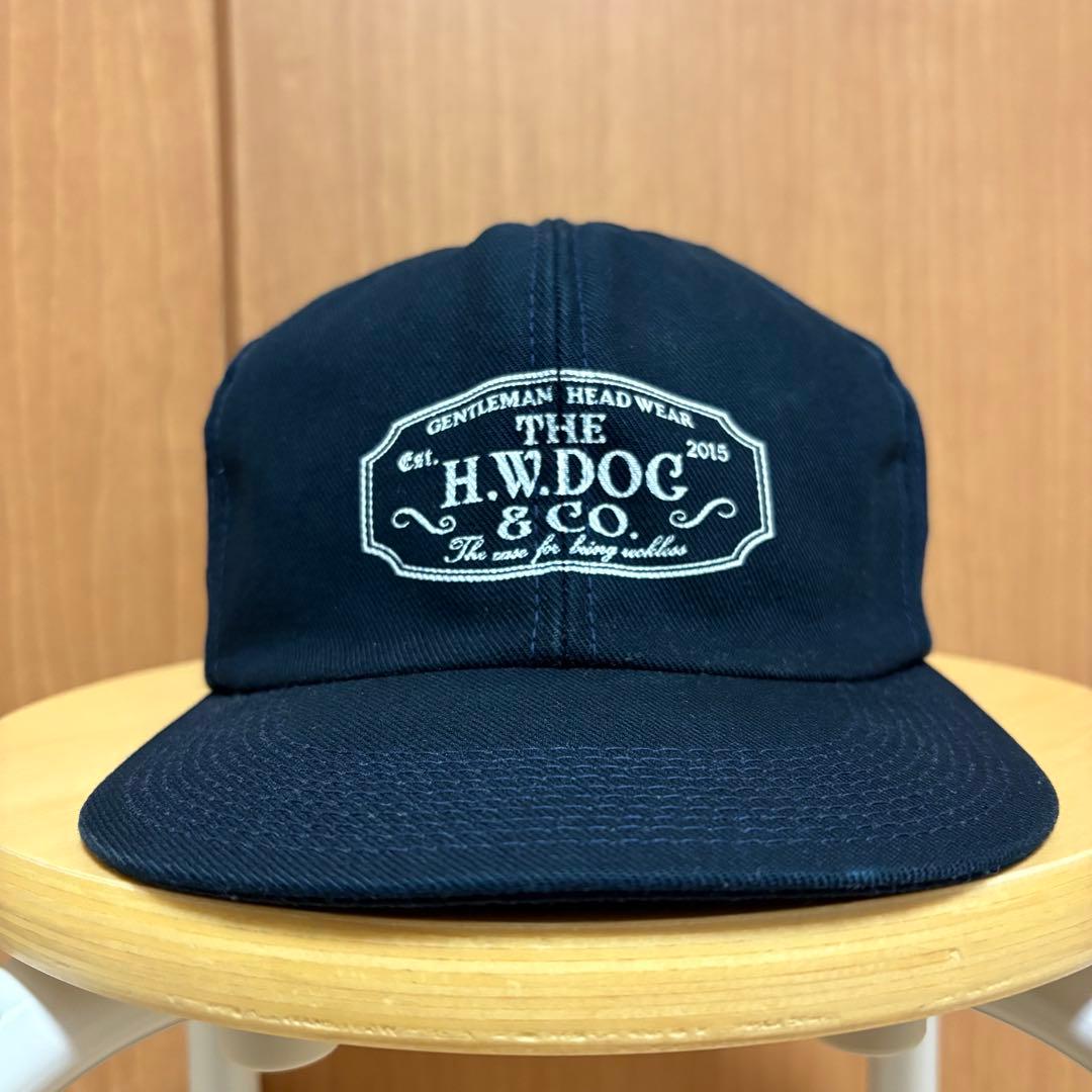 H.W.DOG & CO. ネイビー トラッカーキャップ　サイズ38