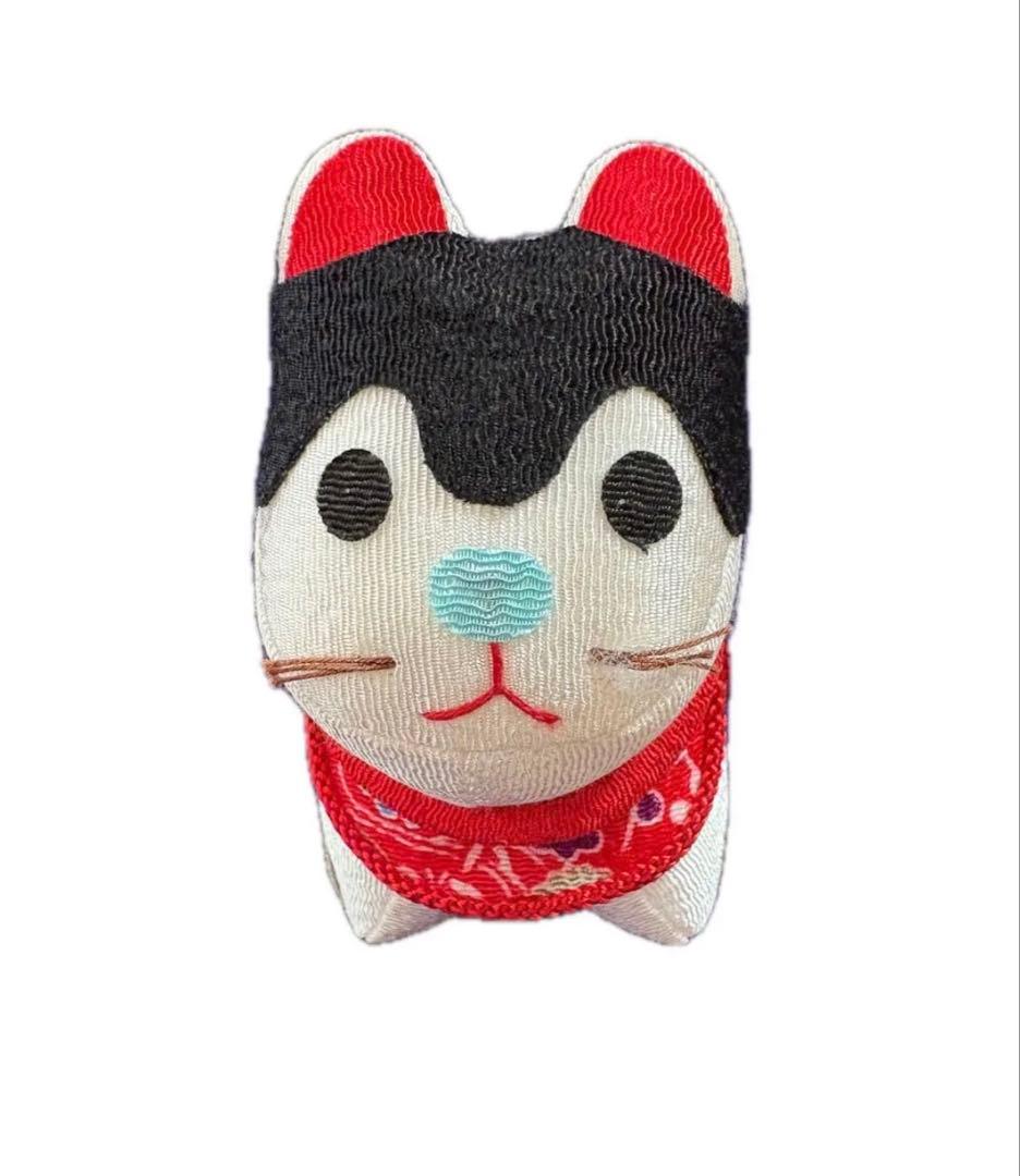 格安【美品】新品未使用品　お宮参り小物6点セット　女の子　ちりめん　N O.18