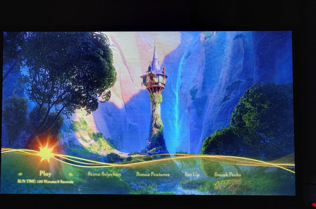 海外版　塔の上のラプンツェル　Blu-ray　ディスクのみ