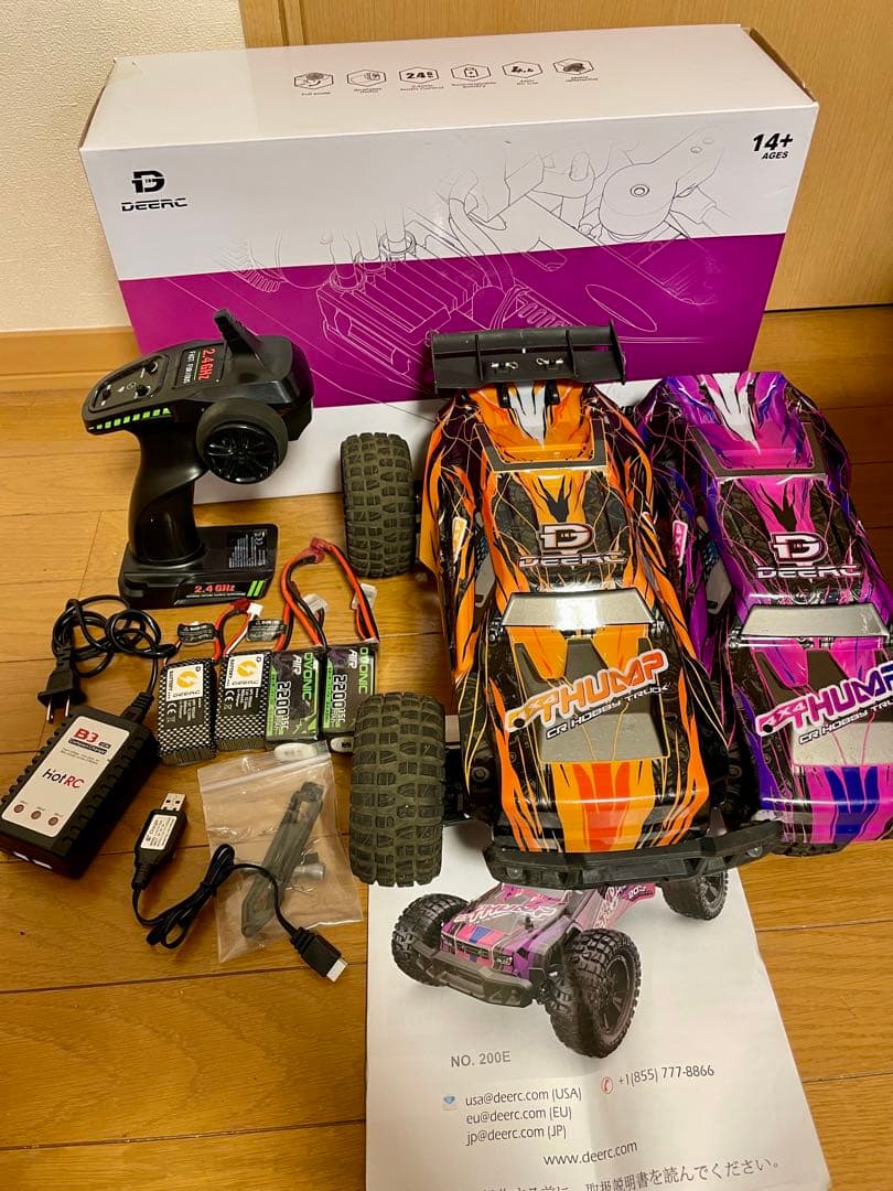 DEERC 200E 1/10スケール ブラシレスモーター ジャンク